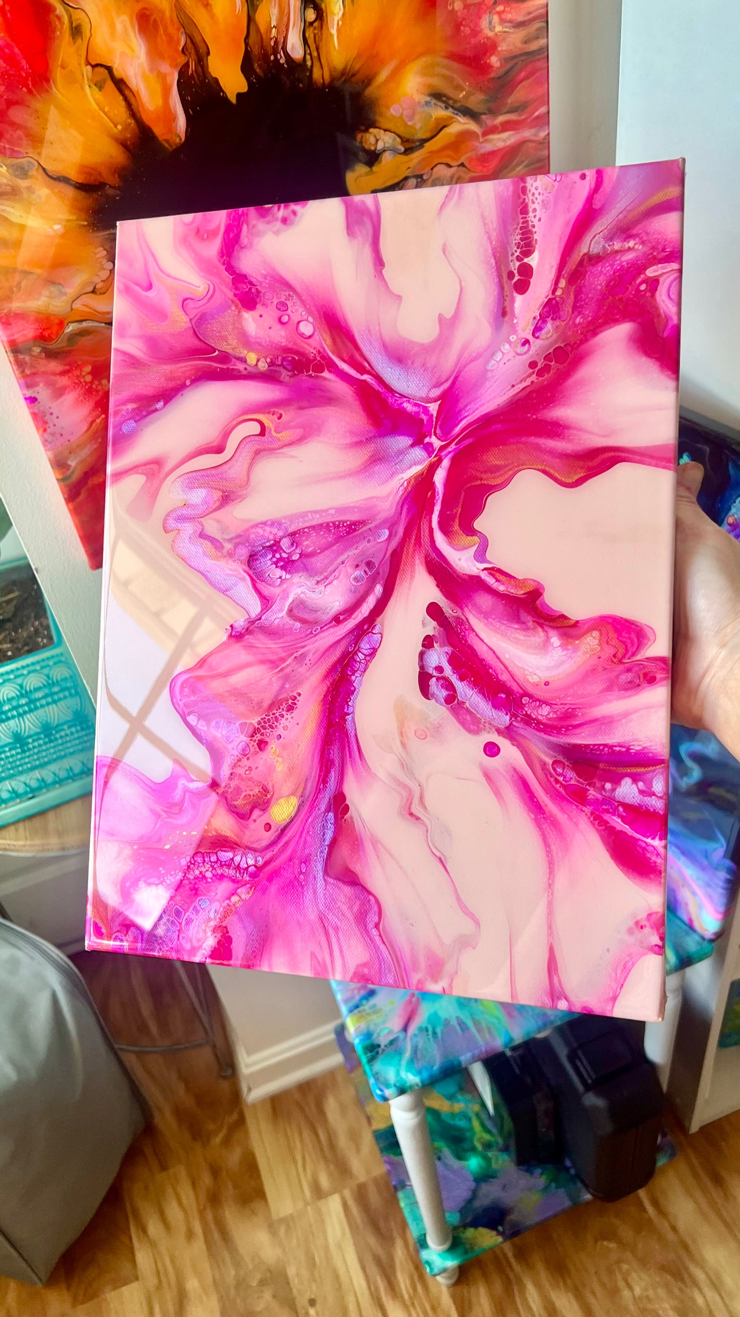 Pink Dutch Pour